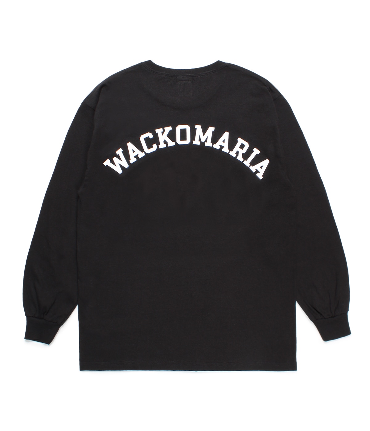 LONG SLEEVE T-SHIRT (TYPE-3)【BLACK】｜WACKO MARIA｜MELTING POT