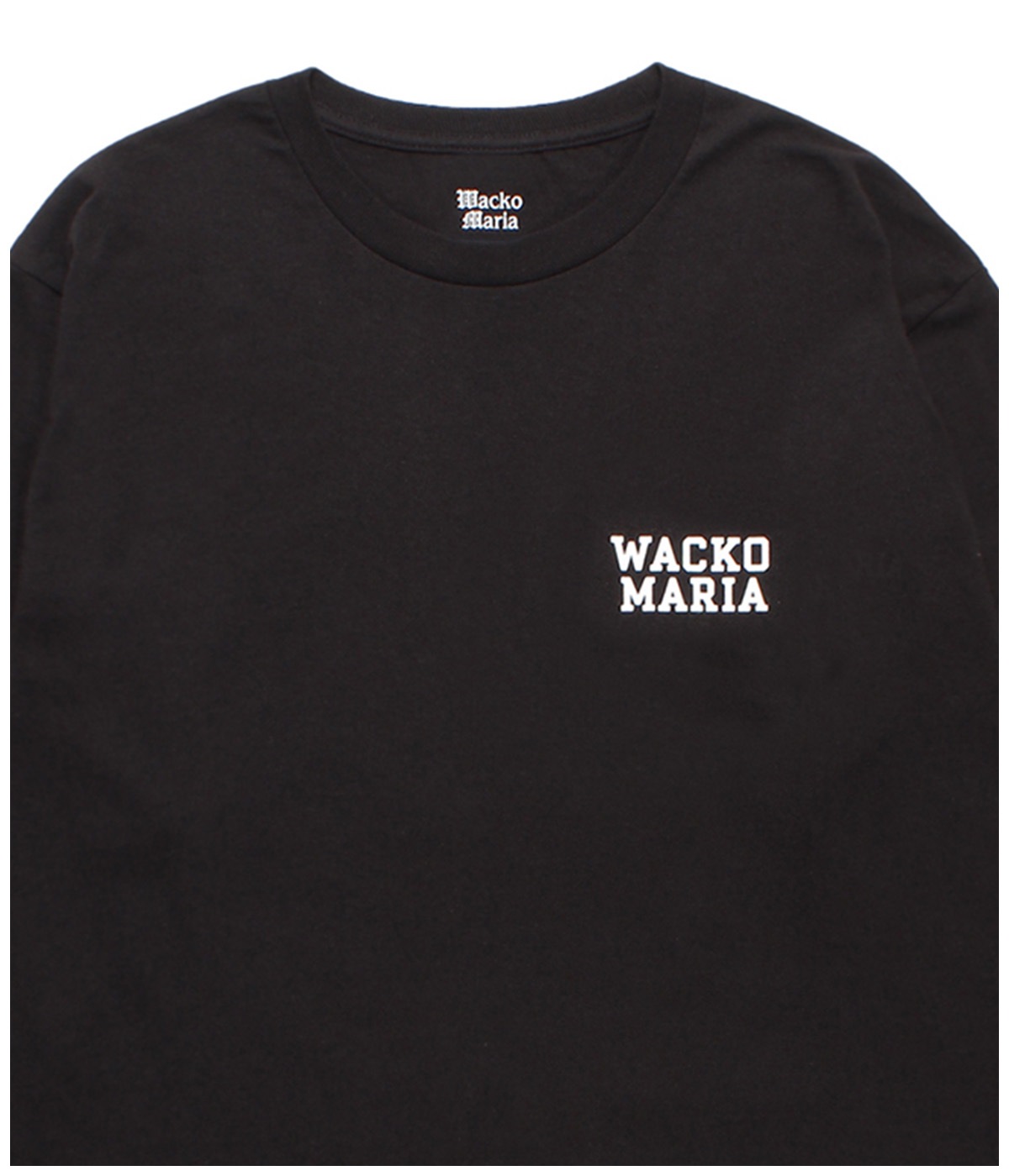 LONG SLEEVE T-SHIRT (TYPE-3)【BLACK】｜WACKO MARIA｜MELTING POT 