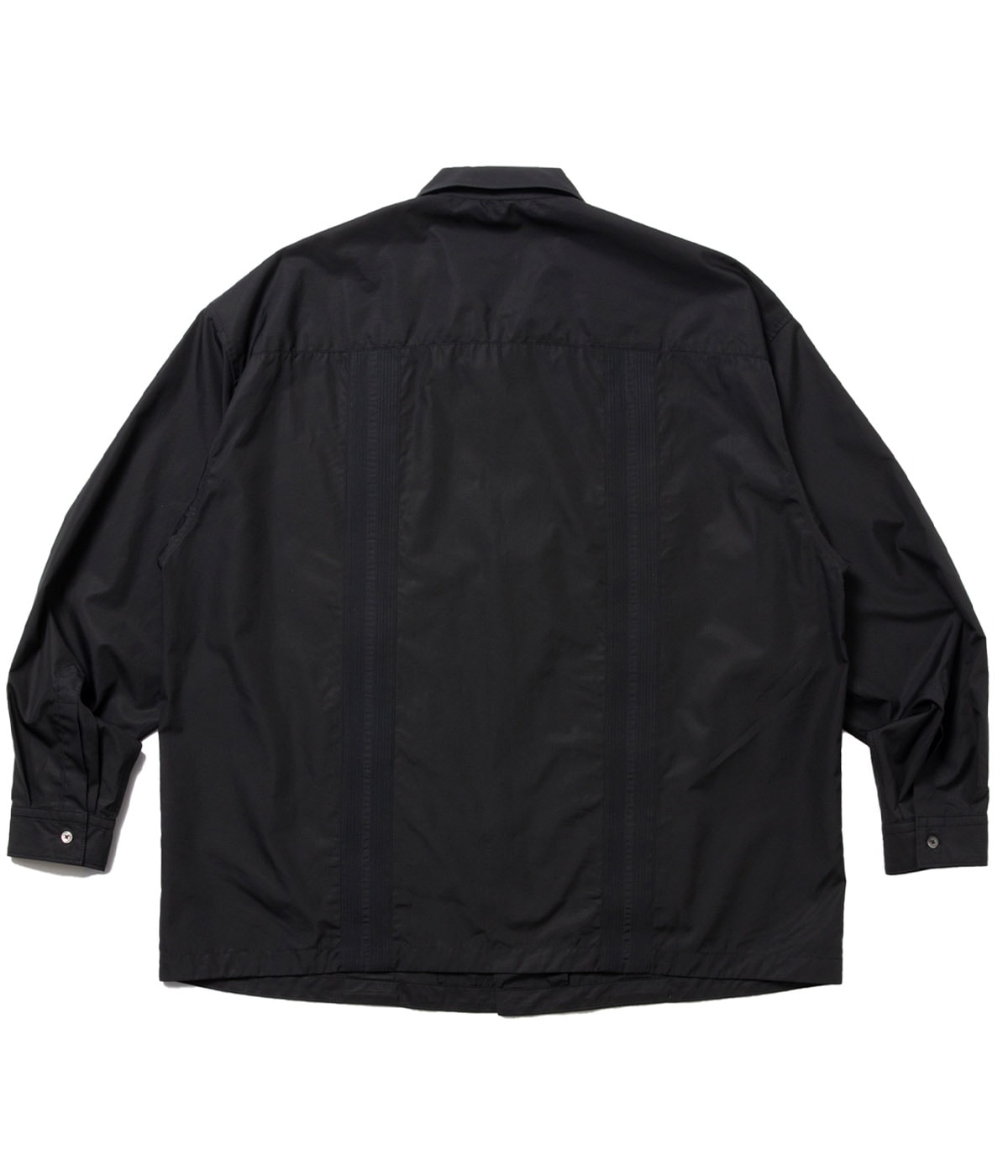 120/2 Typewriter Cuba L/S Shirt【BLACK】｜COOTIE PRODUCTIONS