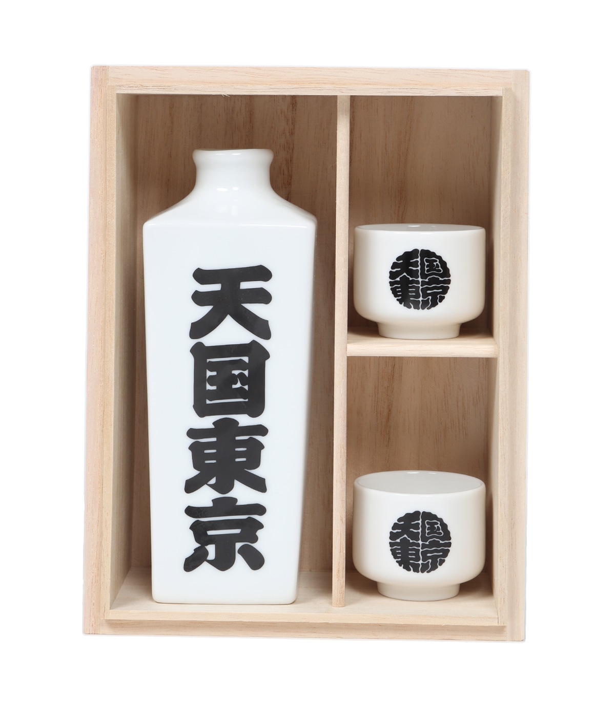 SAKE BOTTLE & CUP【WHITE】