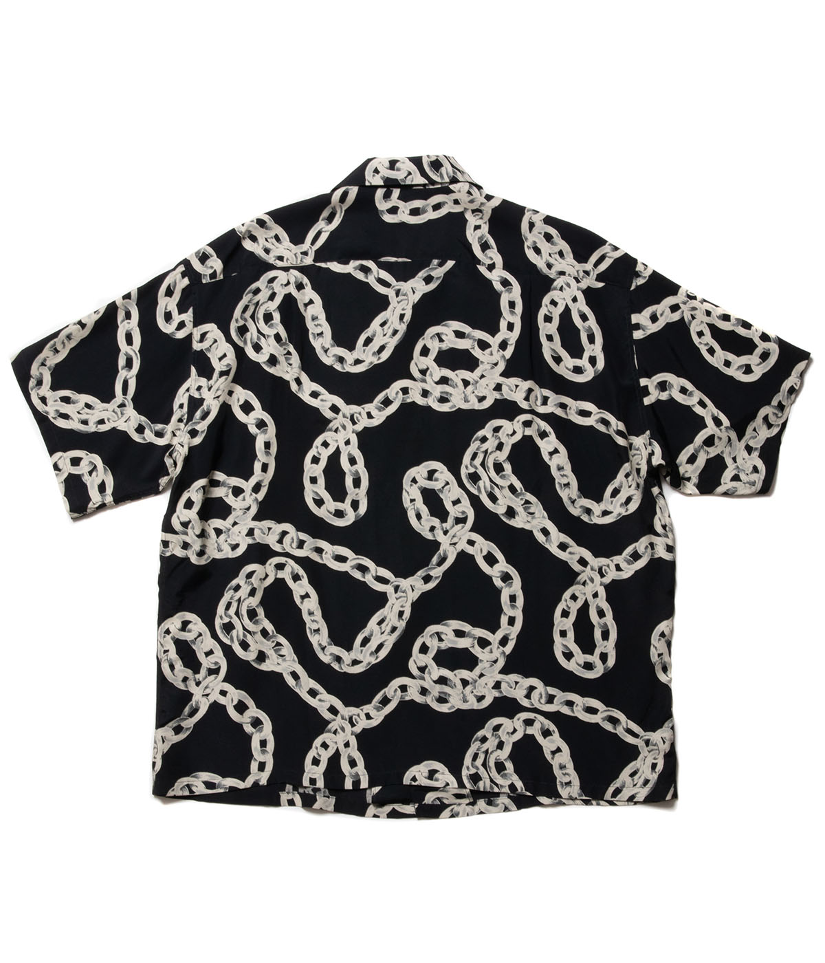 Rayon Open Collar S/S Shirt【BLACK】｜COOTIE PRODUCTIONS 