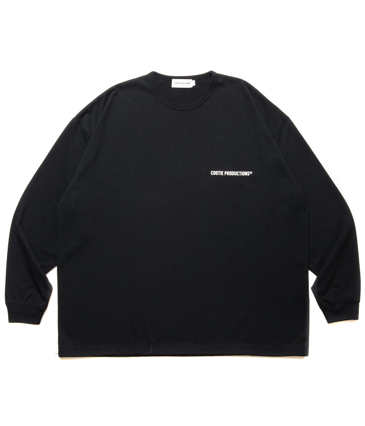 トップス COOTIE Dry Tech Jersey Oversized L/S Tee Dry Tech Jersey Oversized L/S Tee【WHITE】｜COOTIE