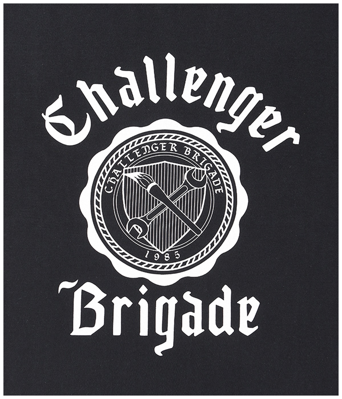 COLLEGE TEE【BLACK】