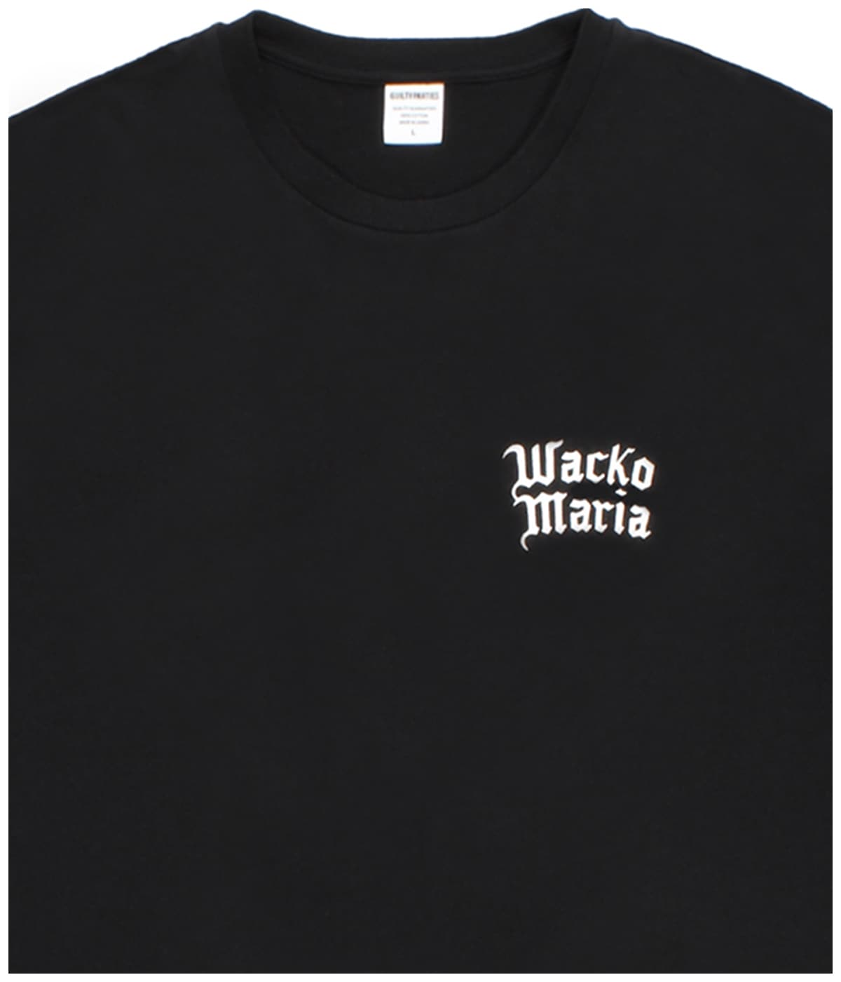 WASHED HEAVY WEIGHT T-SHIRT (TYPE-2）【BLACK】｜WACKO MARIA