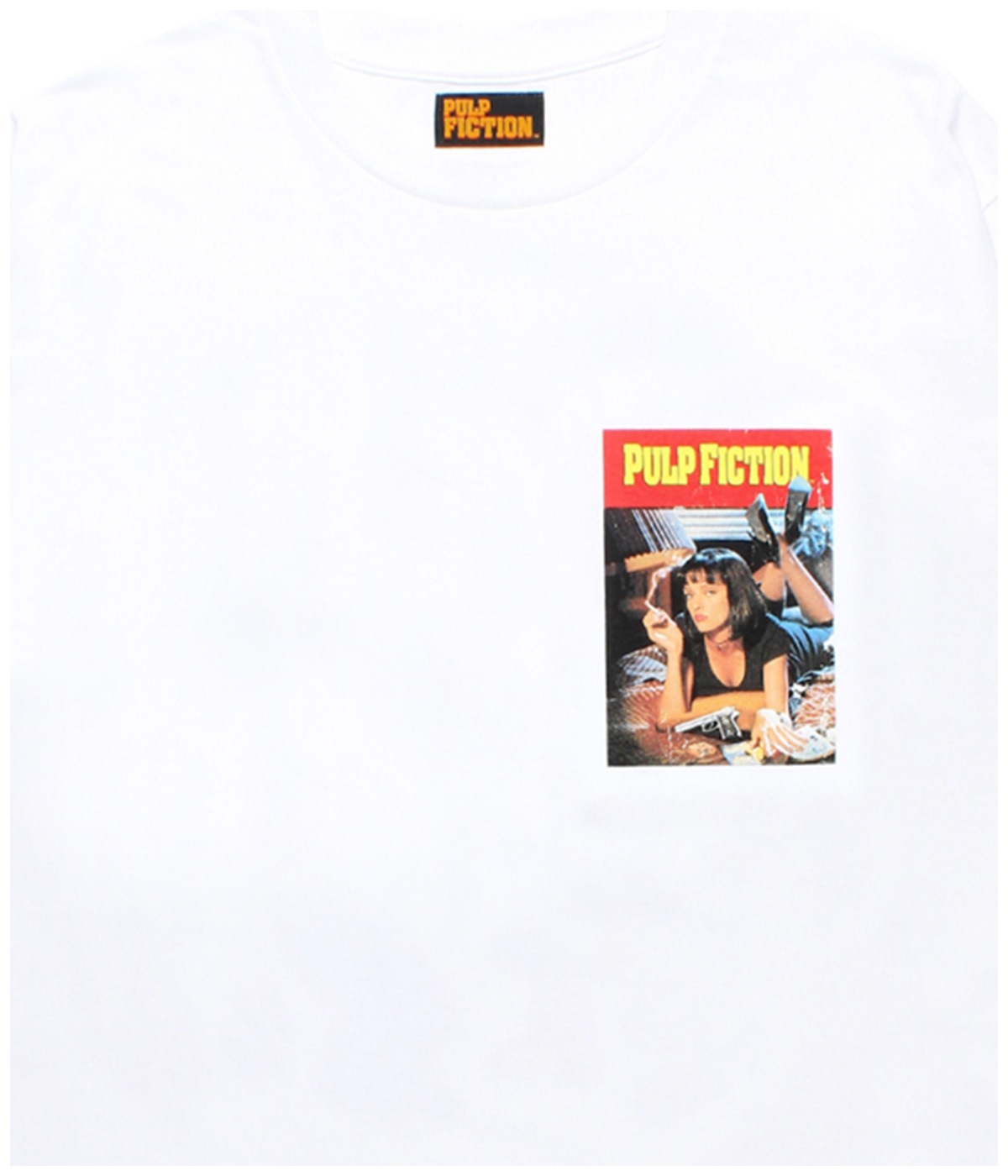 PULP FICTION / LONG SLEEVE T-SHIRT (TYPE-3)【WHITE】｜WACKO MARIA