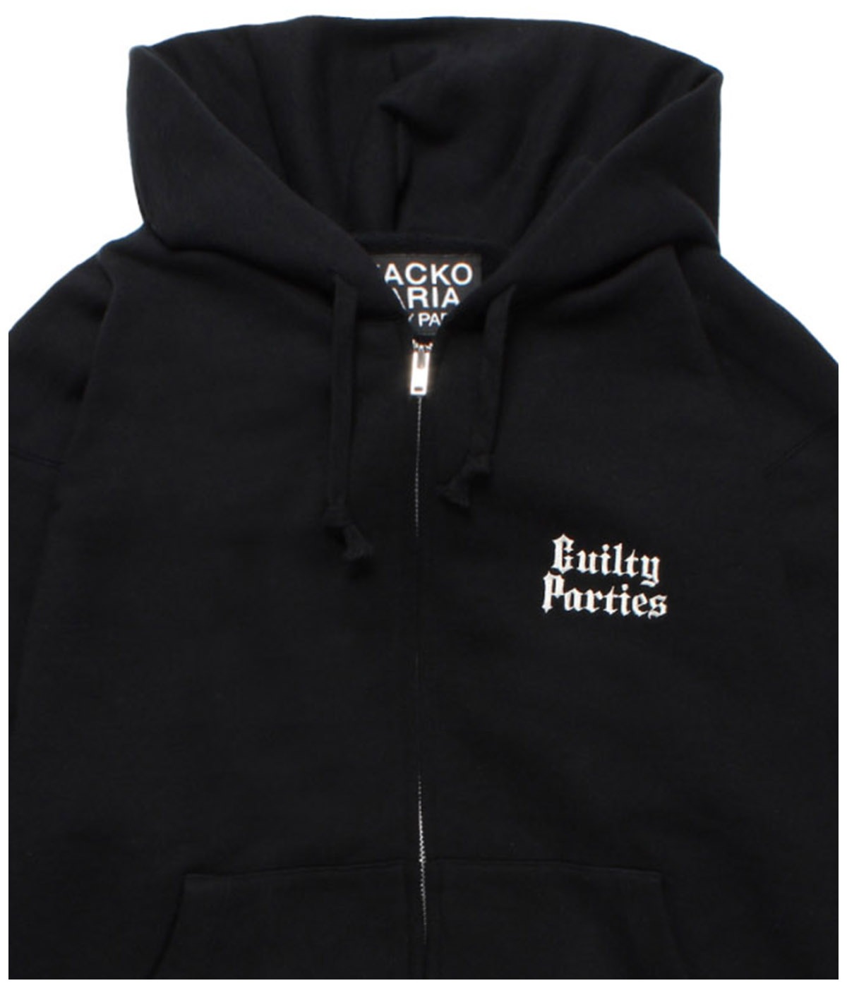 HEAVY WEIGHT ZIP HOODED SWEAT SHIRT (TYPE-6)【BLACK】｜WACKO MARIA