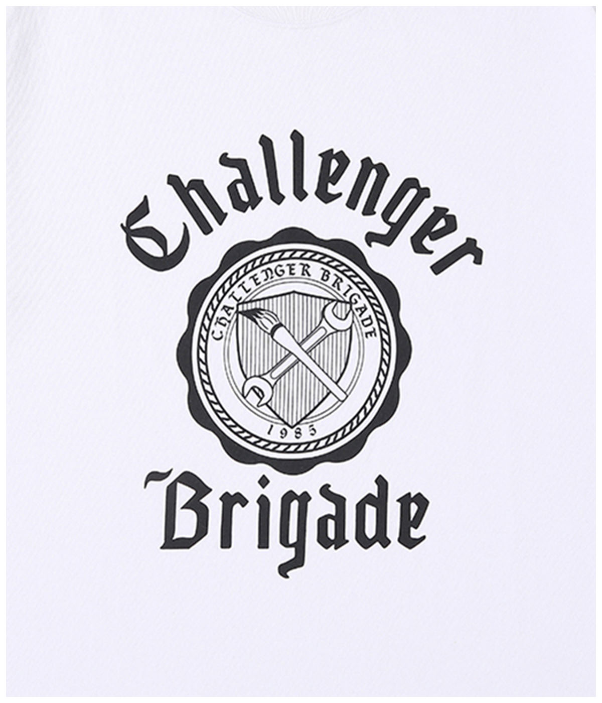 COLLEGE TEE【WHITE】