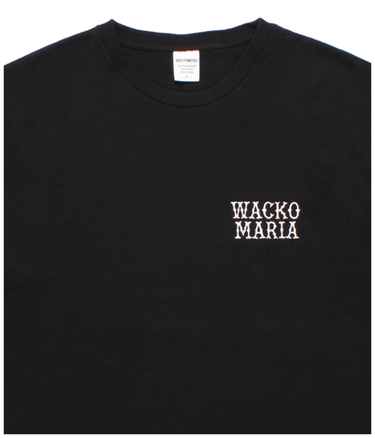 WASHED HEAVY WEIGHT T-SHIRT (TYPE-2)【BLACK】｜WACKO MARIA