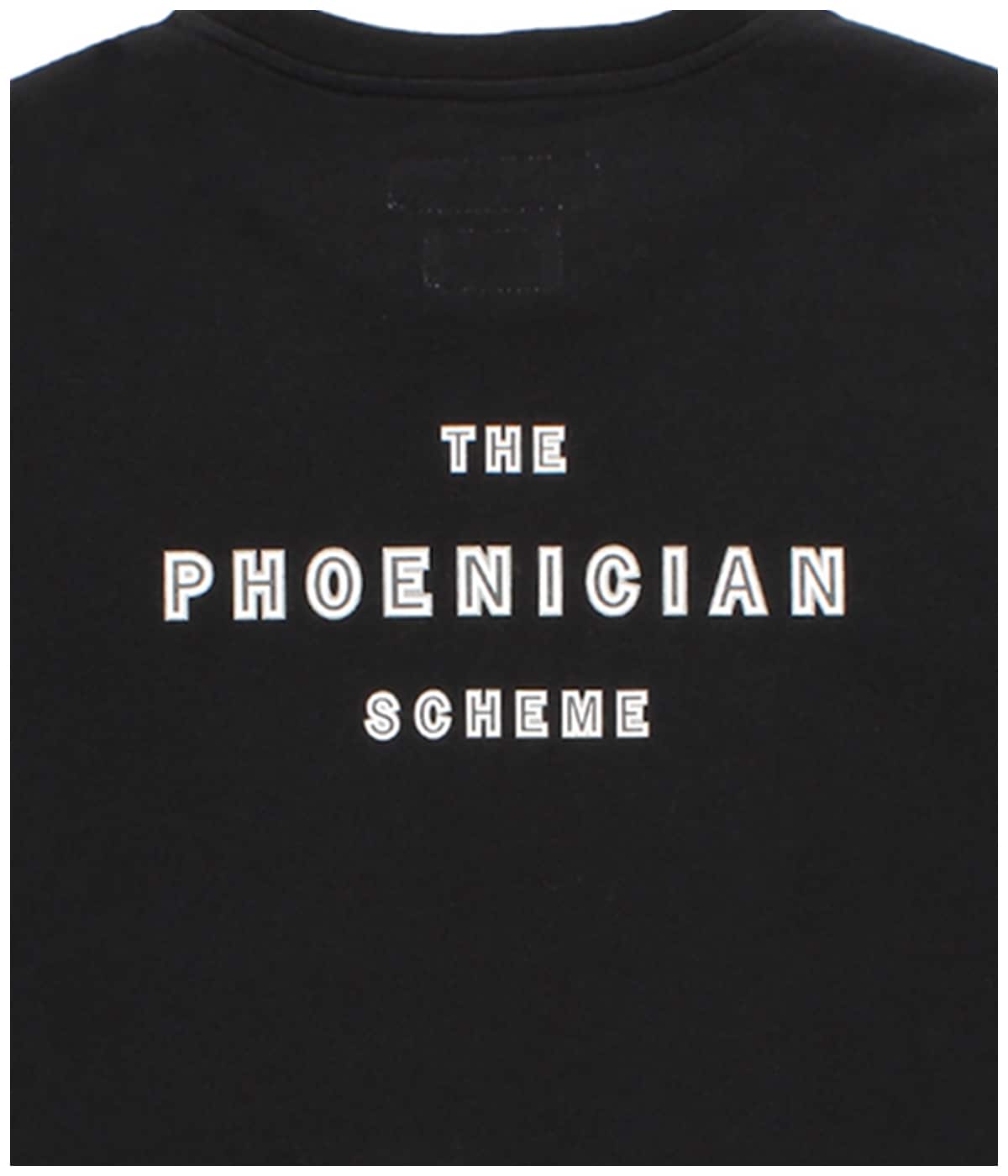 THE PHOENICIAN SCHEME / WASHED HEAVY WEIGHT T-SHIRT (TYPE-1)【BLACK】