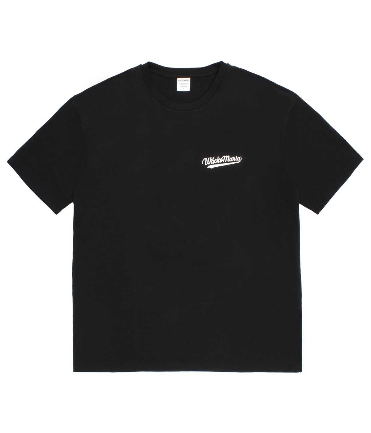 WASHED HEAVY WEIGHT T-SHIRT (TYPE-6)【BLACK】
