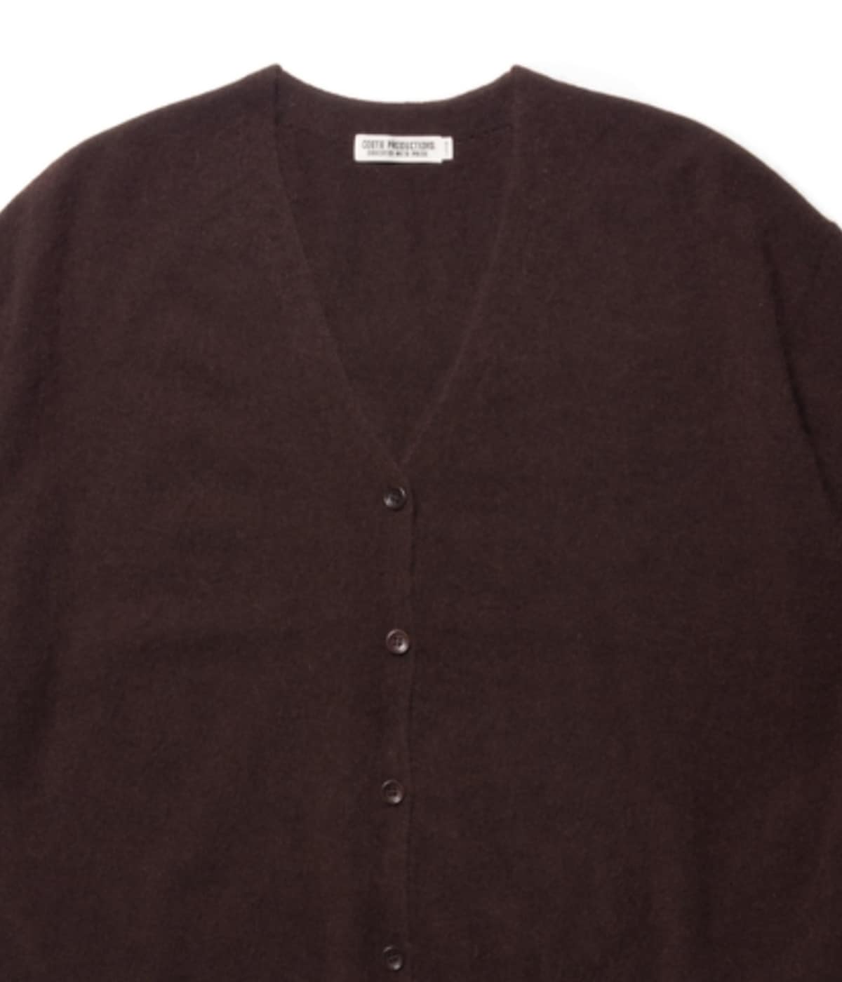COOTIE Raccoon Cardigan ラクーンカーディガン Raccoon Cardigan【BROWN】｜COOTIE PRODUCTIONS®︎｜MELTING