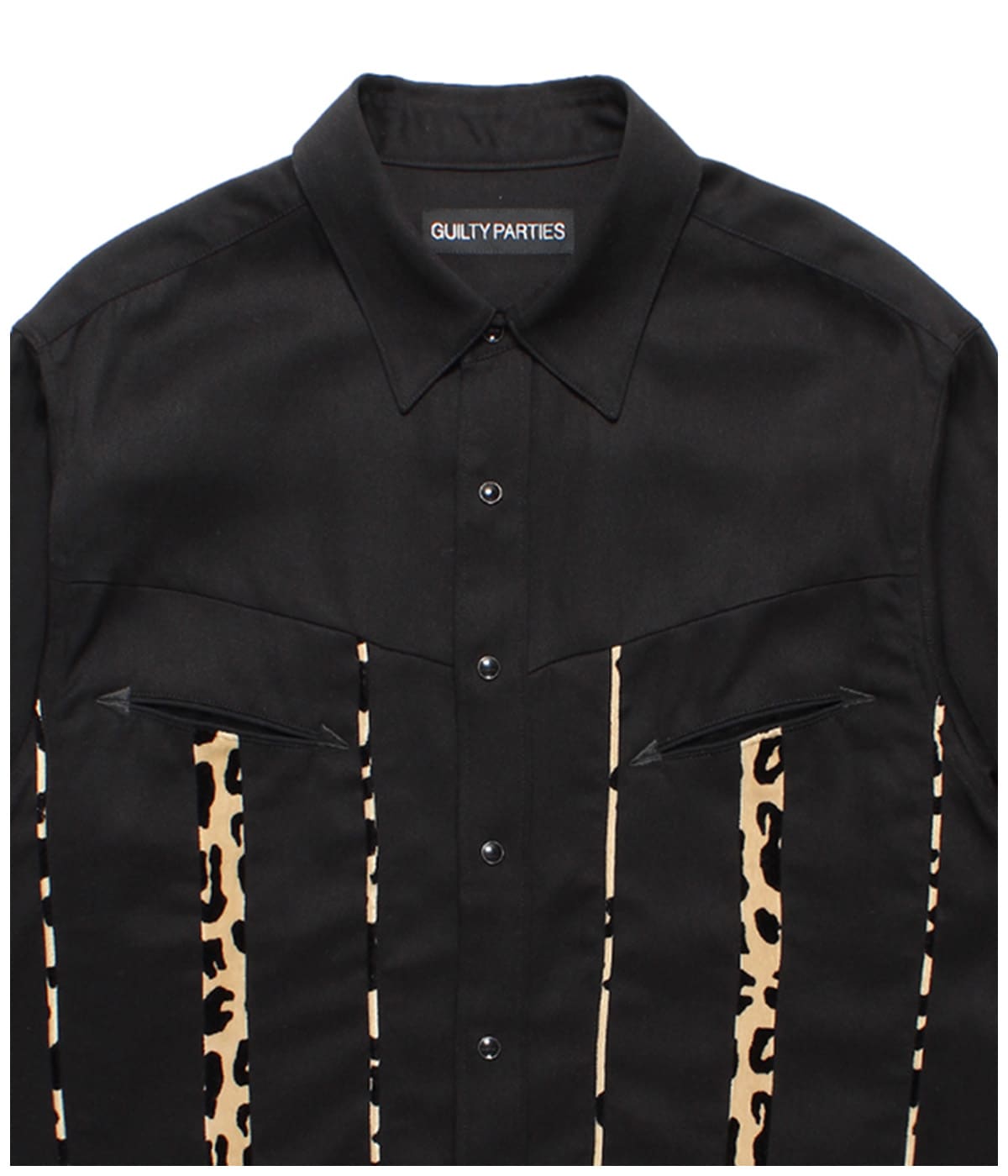 WESTERN SHIRT (TYPE-3)【BLACK】｜WACKO MARIA｜MELTING POT（正規