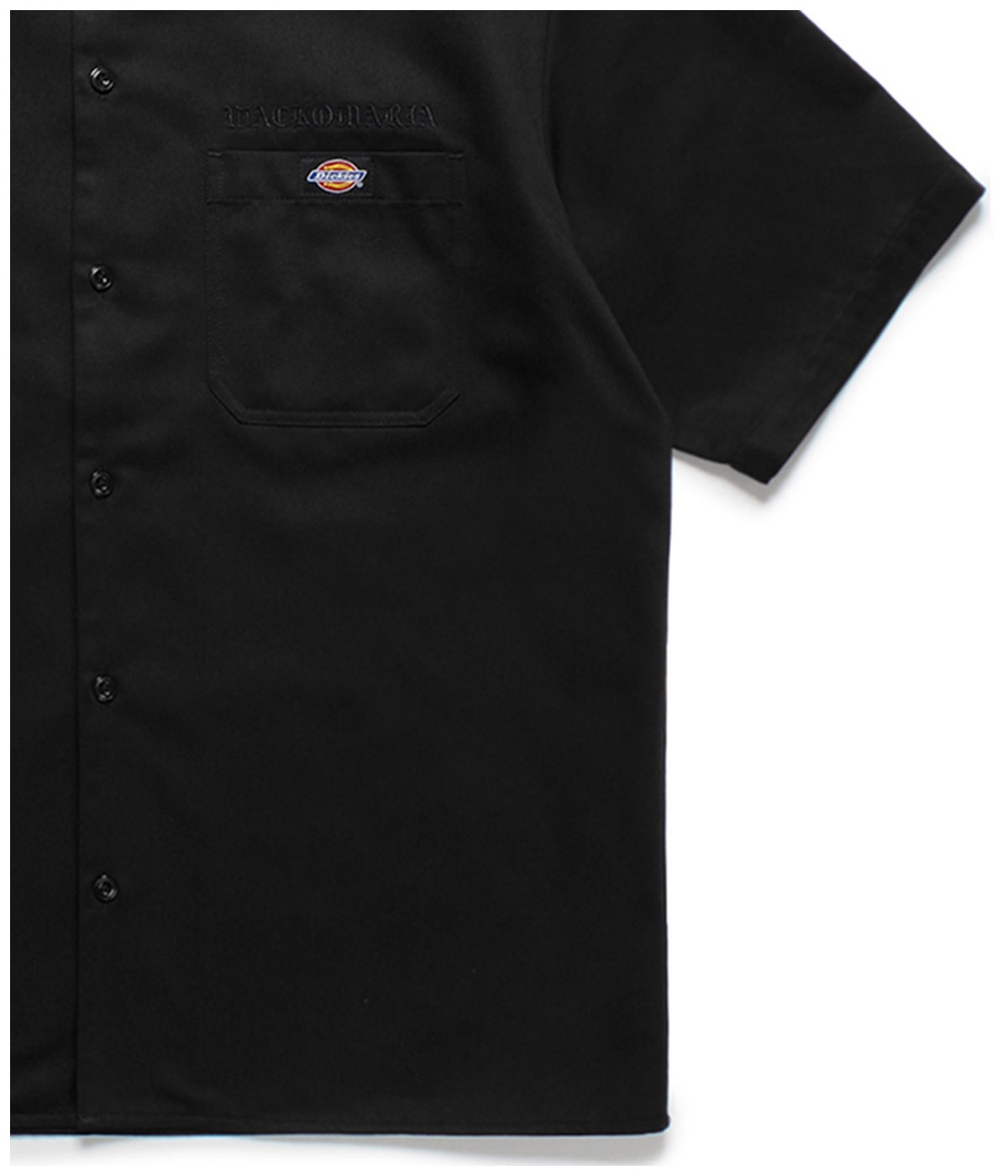 DICKIES / WORK SHIRT (TYPE-1)【BLACK】
