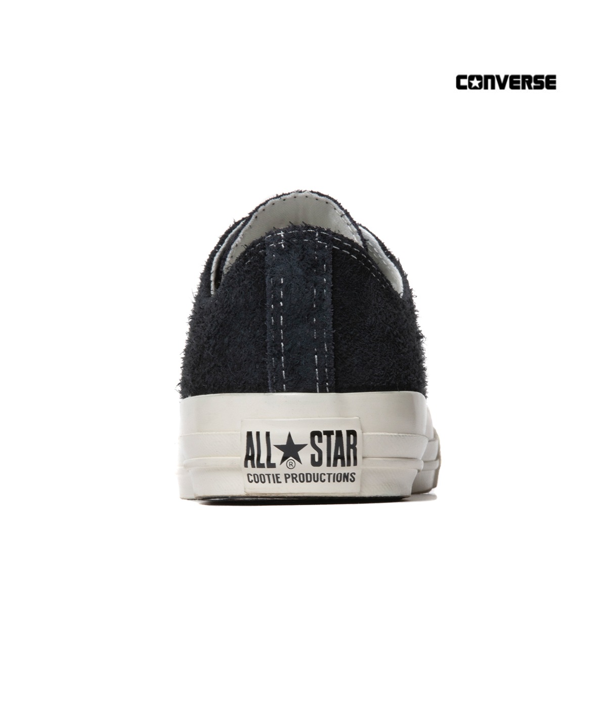 SUEDE ALL STAR AGED OX  (Cootie Productions®︎) 【BLACK】
