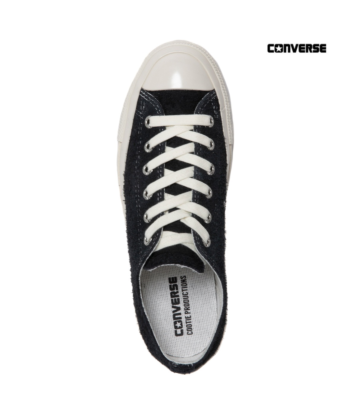 SUEDE ALL STAR AGED OX  (Cootie Productions®︎) 【BLACK】