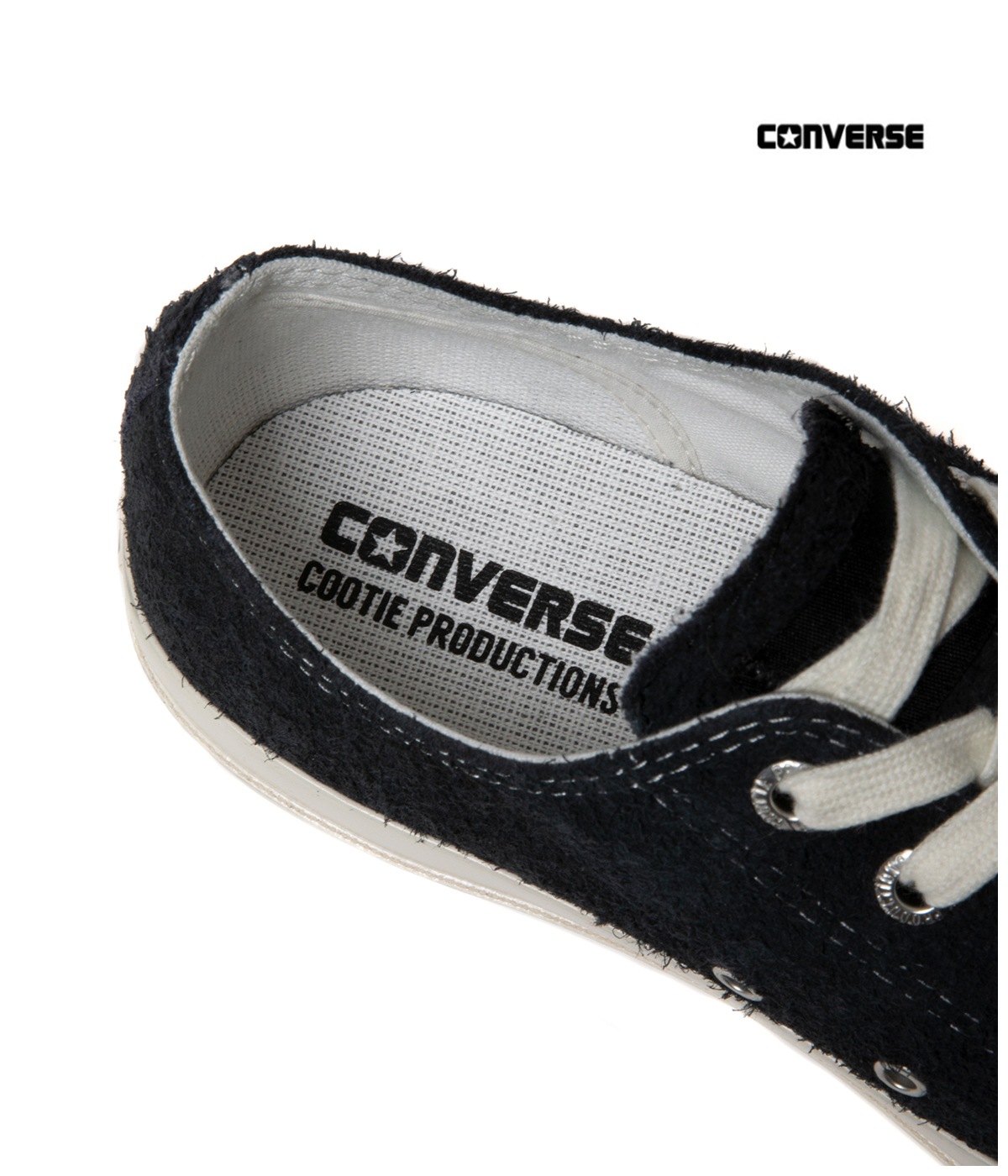 SUEDE ALL STAR AGED OX  (Cootie Productions®︎) 【BLACK】