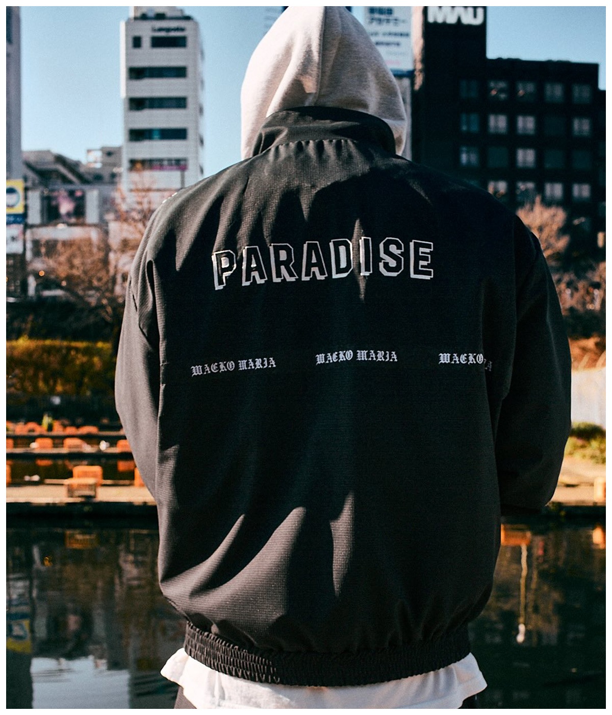 NANGA / TRACK JACKET【BLACK】｜WACKO MARIA｜MELTING POT（正規取扱