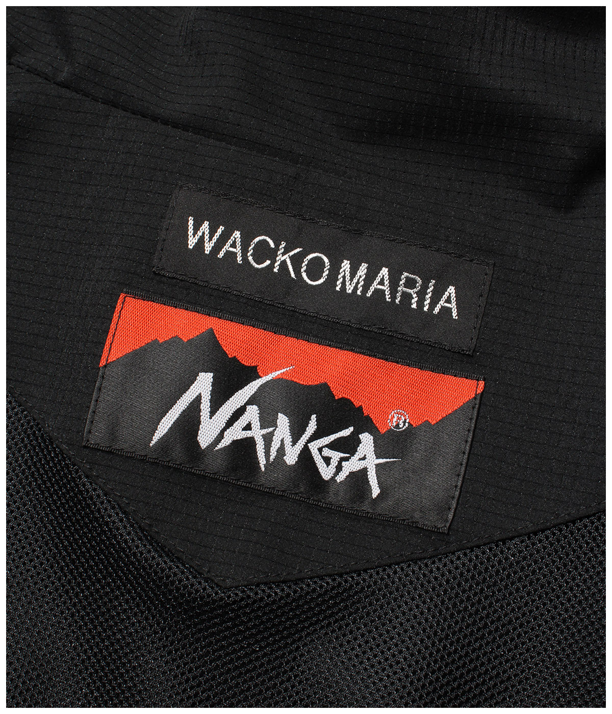 NANGA / TRACK JACKET【BLACK】｜WACKO MARIA｜MELTING POT（正規取扱