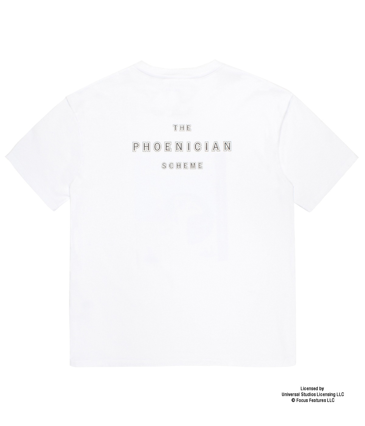 THE PHOENICIAN SCHEME / WASHED HEAVY WEIGHT T-SHIRT (TYPE-1)【WHITE】