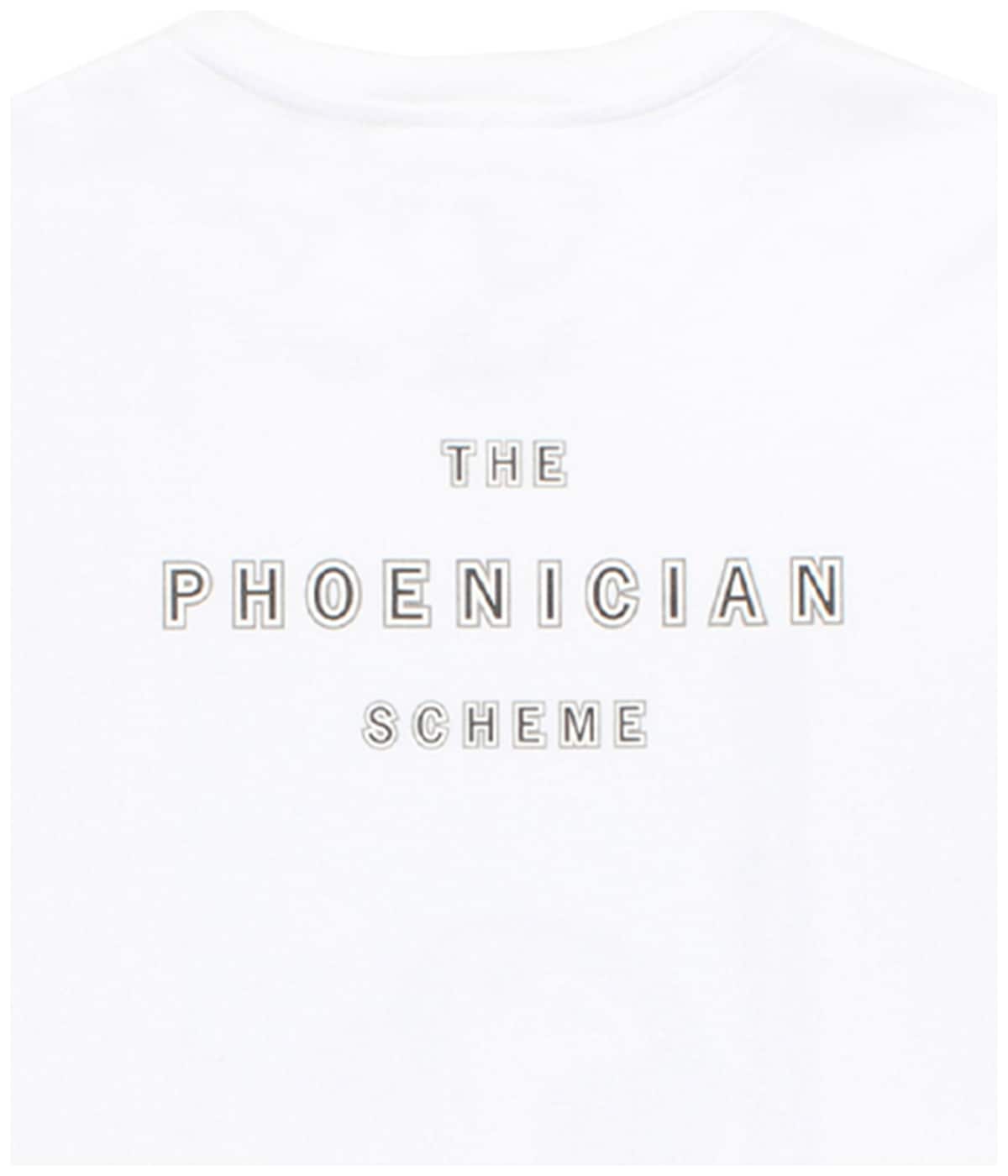 THE PHOENICIAN SCHEME / WASHED HEAVY WEIGHT T-SHIRT (TYPE-1)【WHITE】