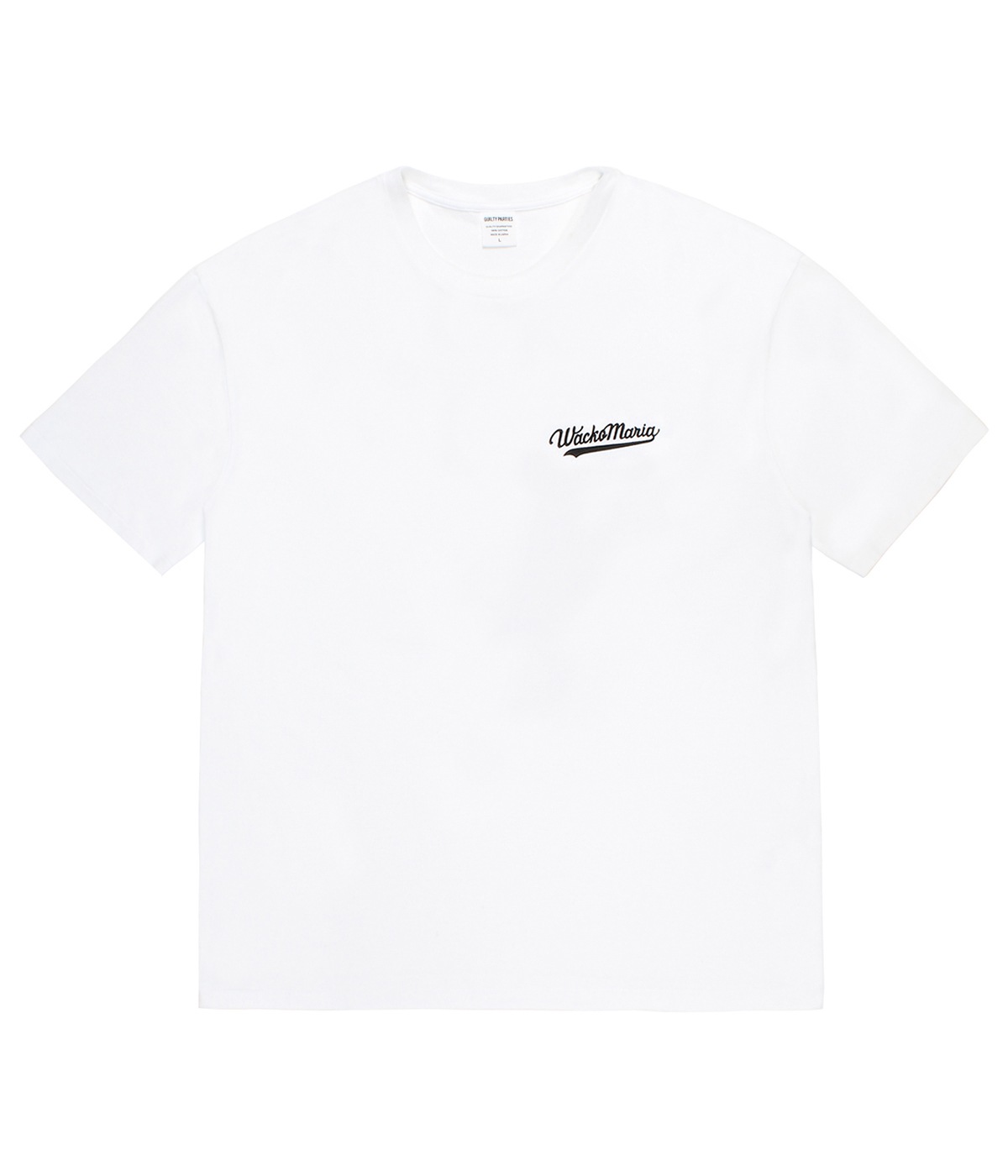 WASHED HEAVY WEIGHT T-SHIRT (TYPE-6)【WHITE】
