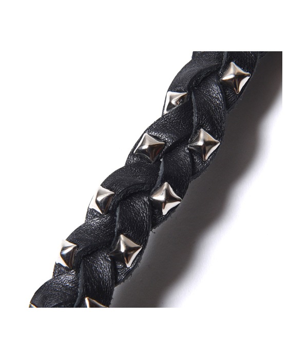 STUDS LEATHER BRACELET