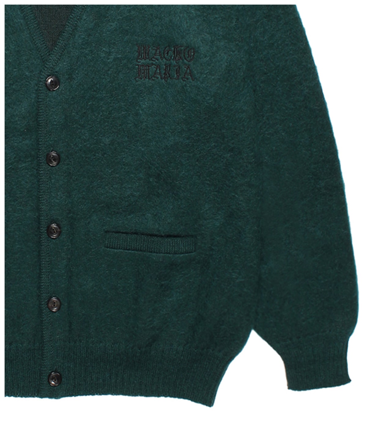 MOHAIR KNIT CARDIGAN【GREEN】｜WACKO MARIA｜MELTING POT（正規取扱