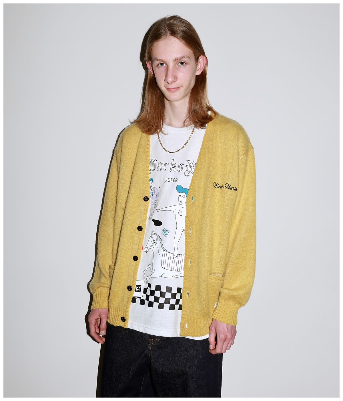 世界平和プロジェクト CREW NECK T-SHIRT (TYPE-7)【WHITE】｜WACKO