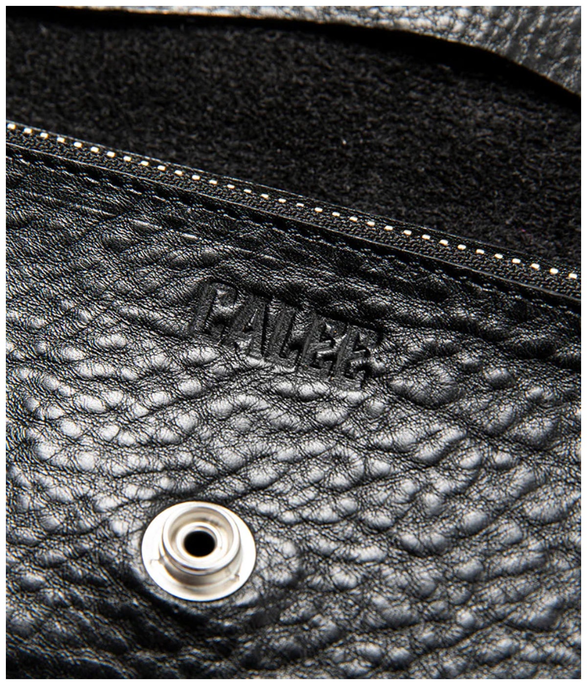 SILVER STAR CONCHO LEATHER LONG WALLET【BLACK】｜CALEE｜MELTING