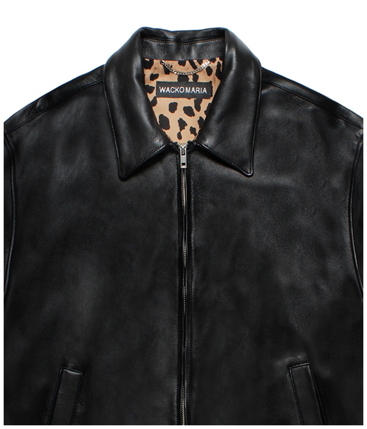 LEATHER 50'S JACKET (TYPE-2)【BLACK】