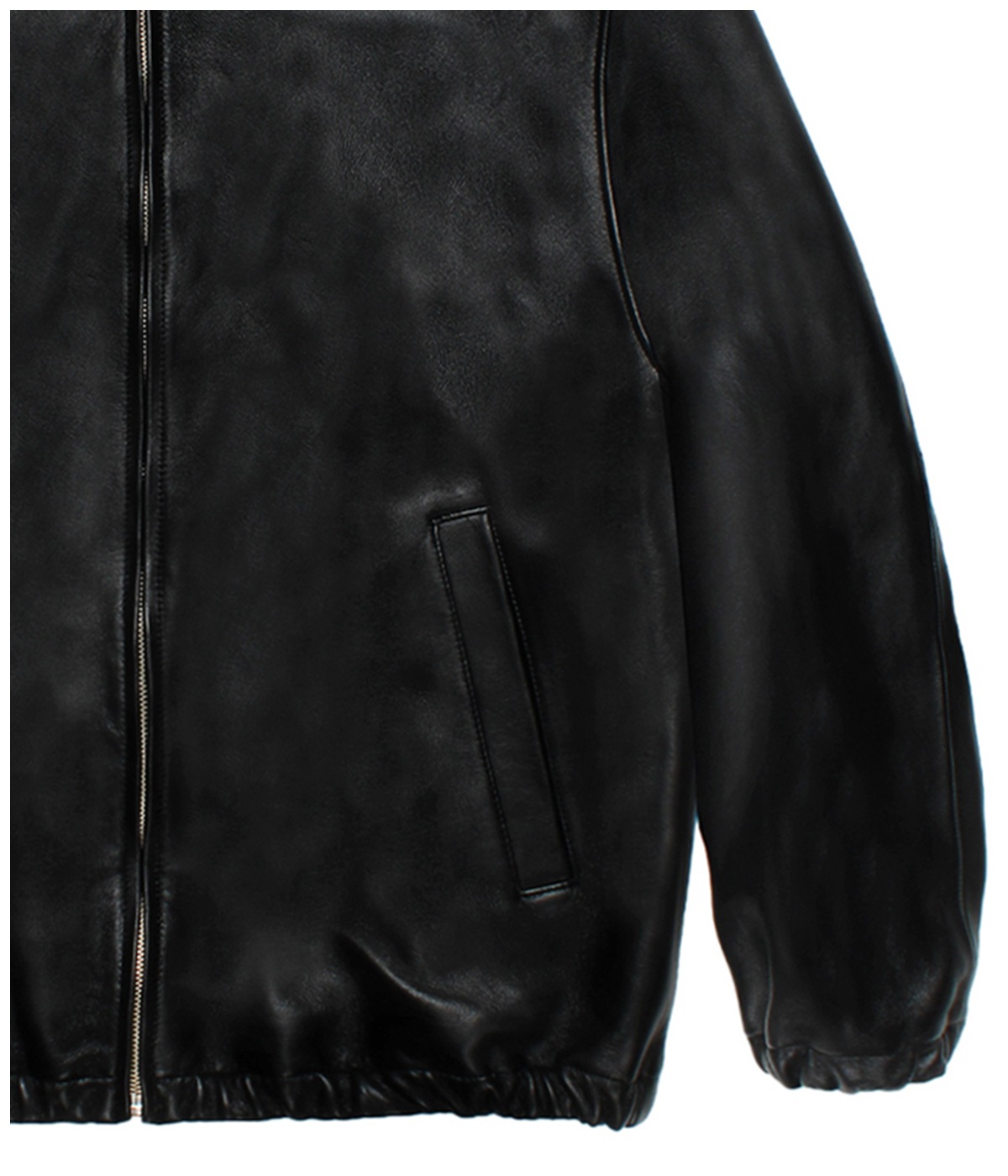 LEATHER 50'S JACKET (TYPE-2)【BLACK】
