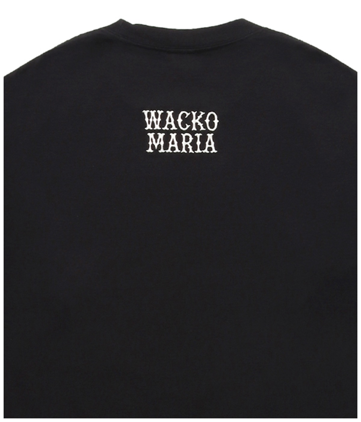 WASHED HEAVY WEIGHT LONG SLEEVE T-SHIRT (TYPE-2)【BLACK】