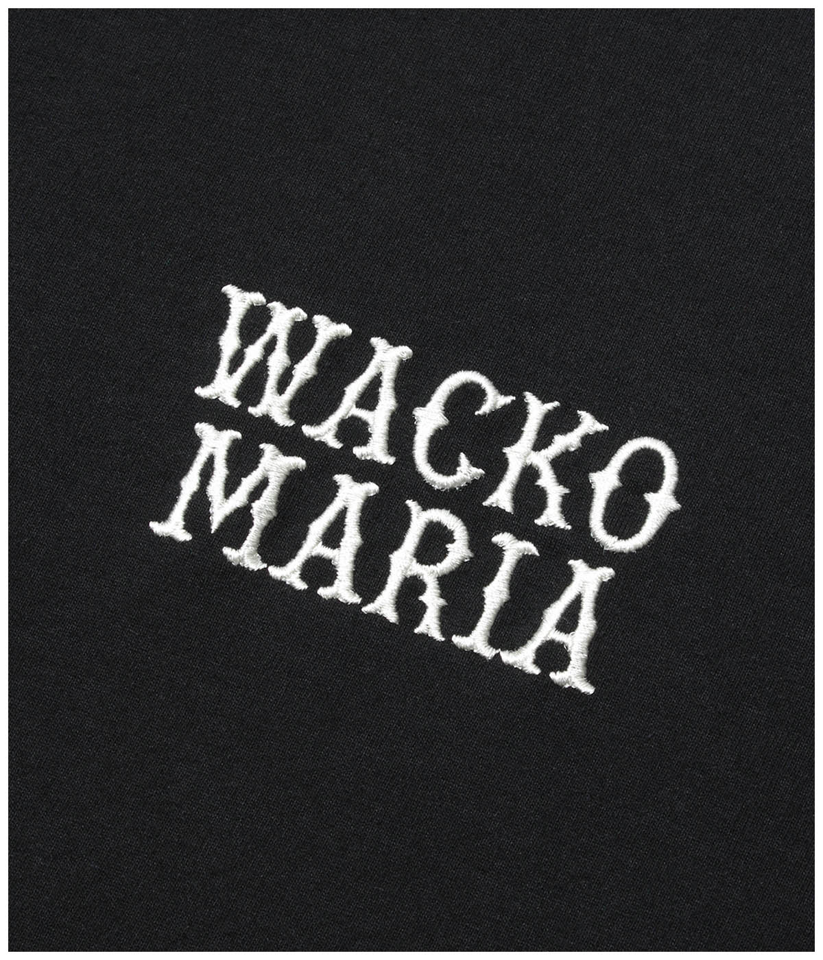 WASHED HEAVY WEIGHT LONG SLEEVE T-SHIRT (TYPE-2)【BLACK】