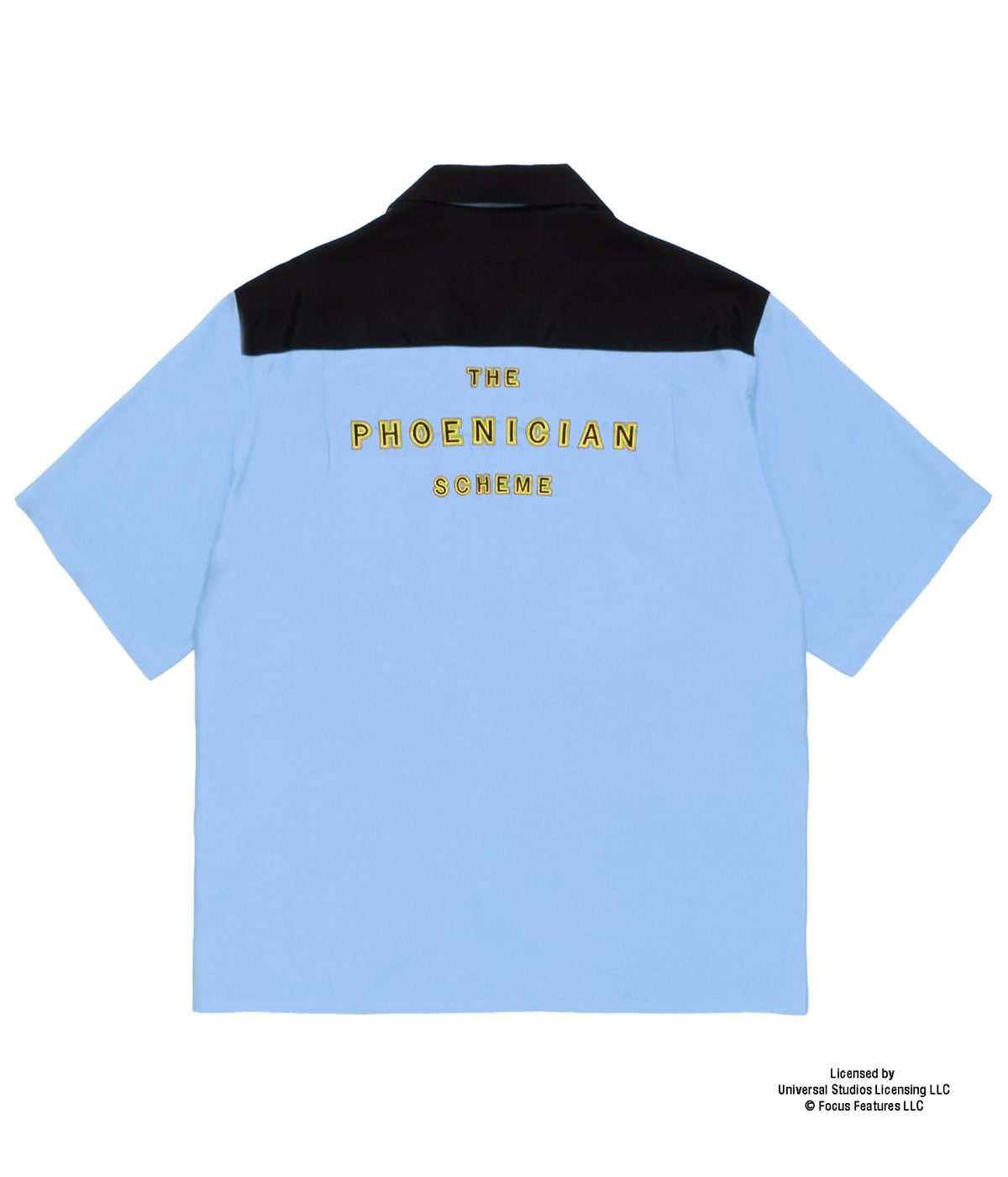 THE PHOENICIAN SCHEME / 50'S OPEN COLLAR SHIRT【L-PURPLE】｜WACKO