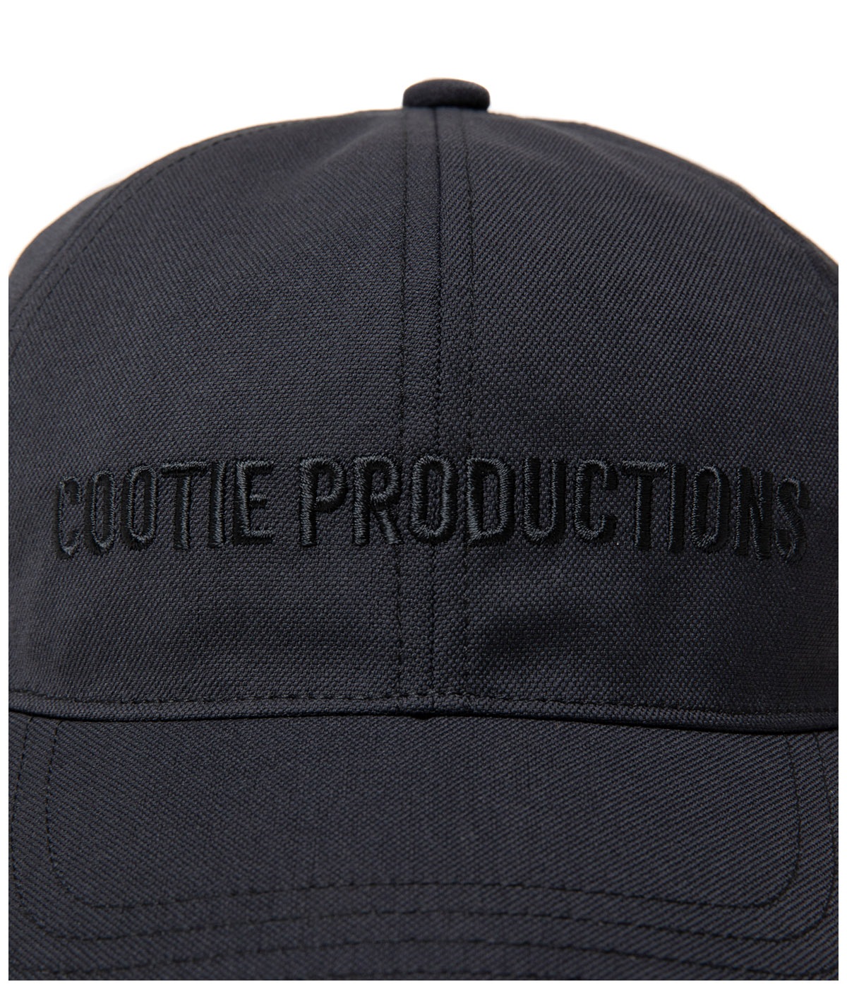 Dry Tech Ox 6 Panel Cap【BLACK×BLACK】｜COOTIE PRODUCTIONS