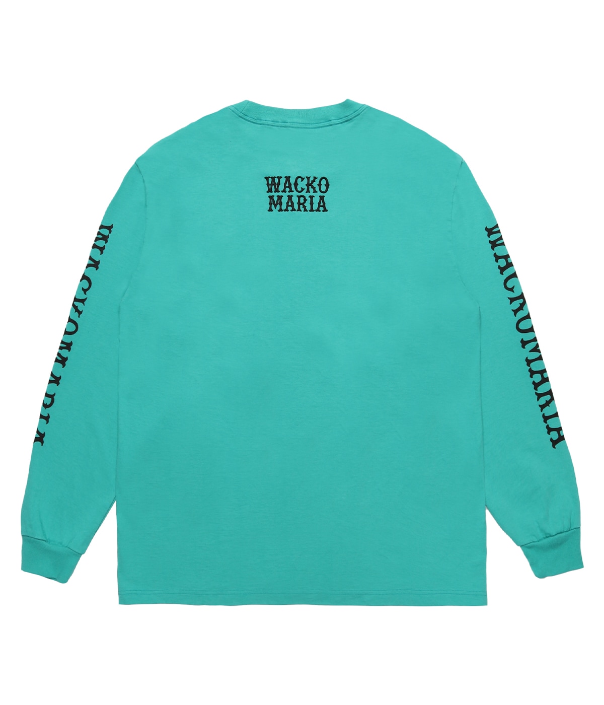 WACKO MARIA LONG SLEEVE T-SHIRT ミントグリーン WASHED HEAVY WEIGHT LONG SLEEVE T-SHIRT (TYPE-2)【MINT