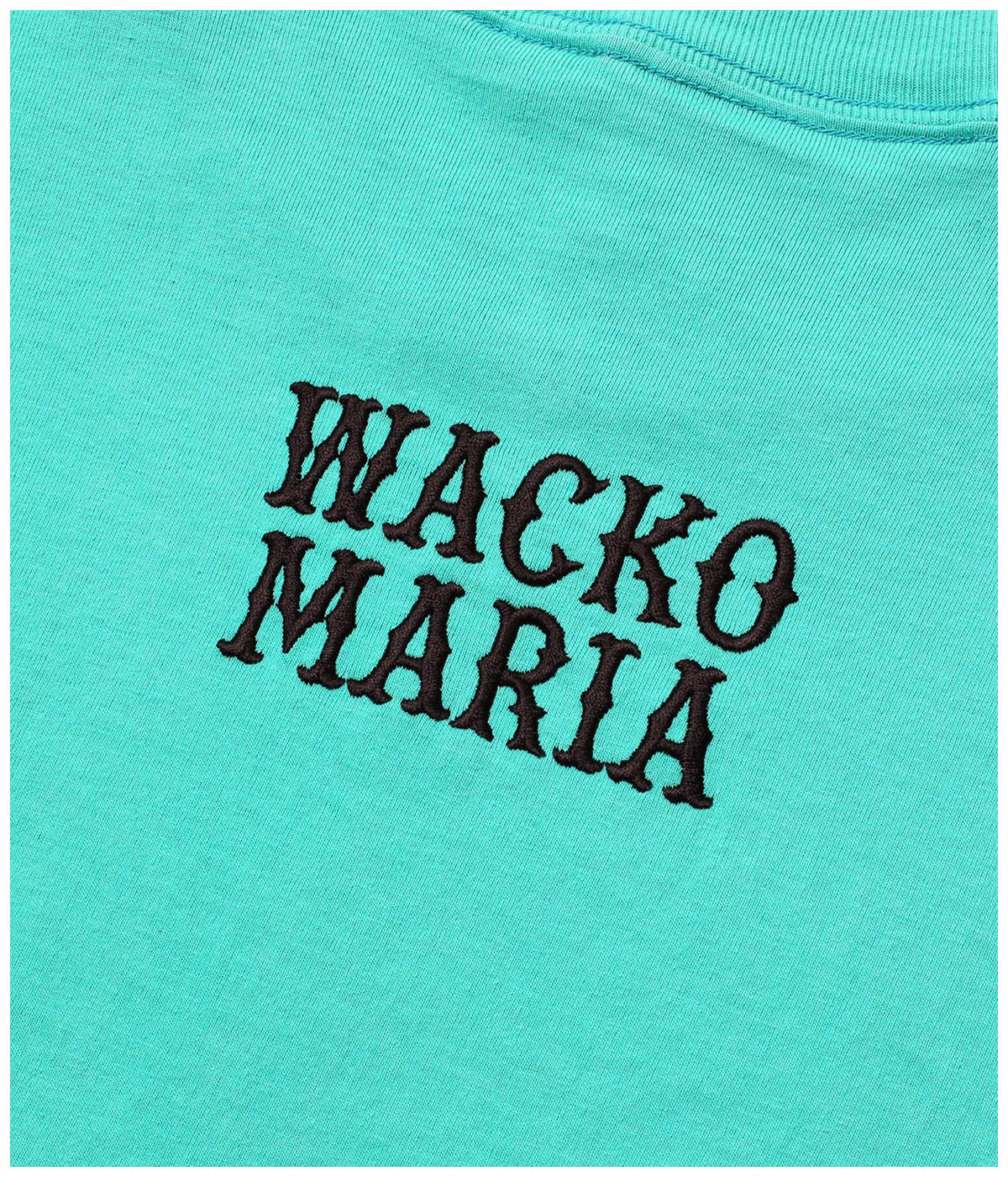 WASHED HEAVY WEIGHT LONG SLEEVE T-SHIRT (TYPE-2)【MINT】