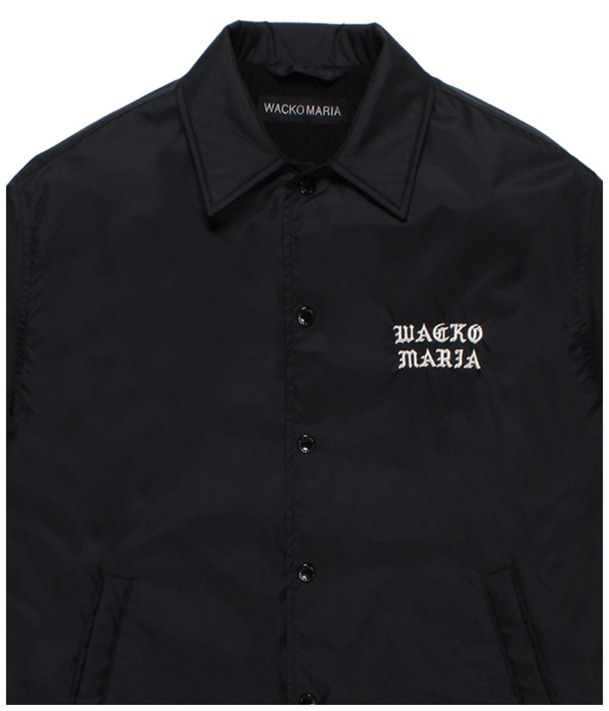 COACH JACKET (TYPE-1)【BLACK】｜WACKO MARIA｜MELTING POT（正規取扱