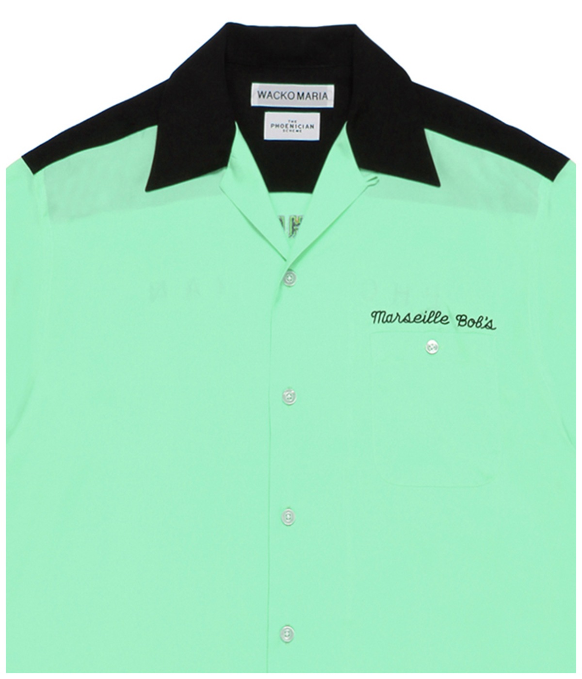 THE PHOENICIAN SCHEME / 50'S OPEN COLLAR SHIRT【MINT】