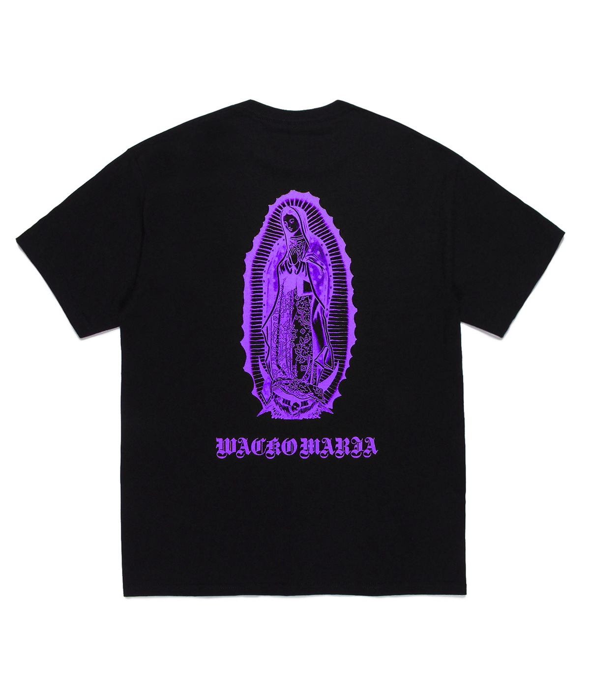 CREW NECK T-SHIRT (TYPE-11) 【BLACK】｜WACKO MARIA｜MELTING POT 