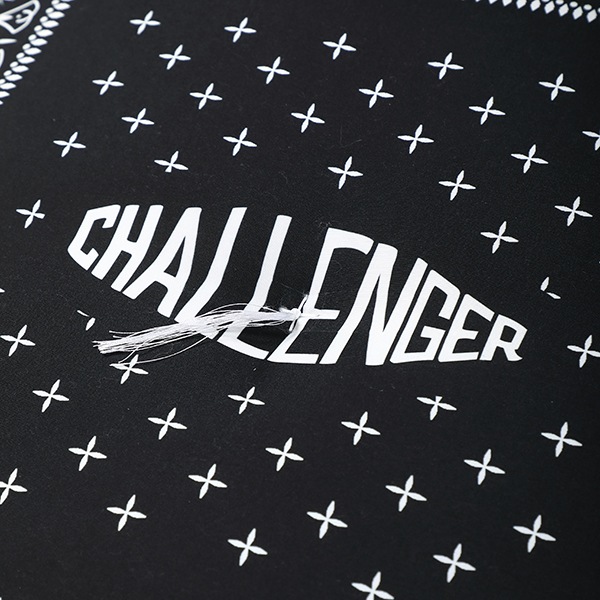 BANDANA ZABUTON【BLACK】｜CHALLENGER｜MELTING POT（正規取扱店・通販）
