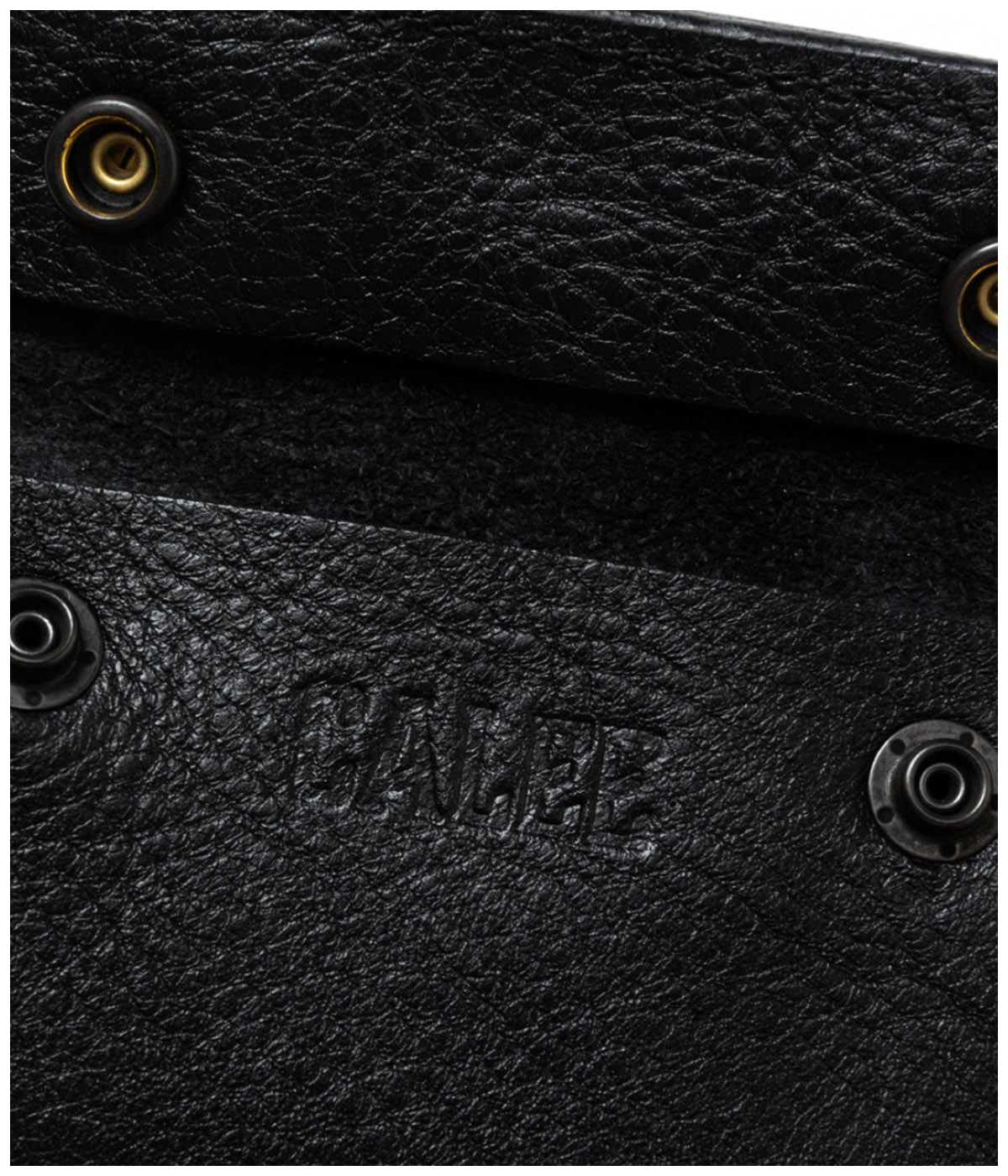 STUDS LEATHER KEY CASE【BLACK】｜CALEE｜MELTING POT（正規取扱店