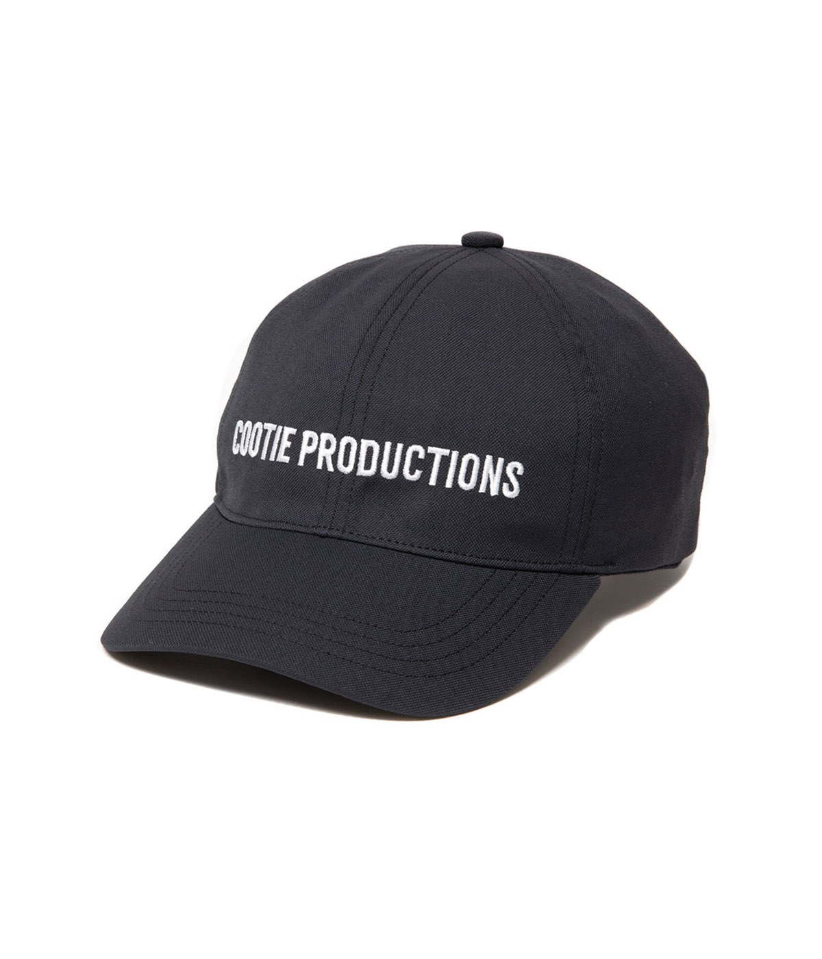 COOTIE Dry Tech Ox 6 Panel Cap 黒×白 Dry Tech Ox 6 Panel Cap【BLACK×WHITE】|COOTIE PRODUCTIONS