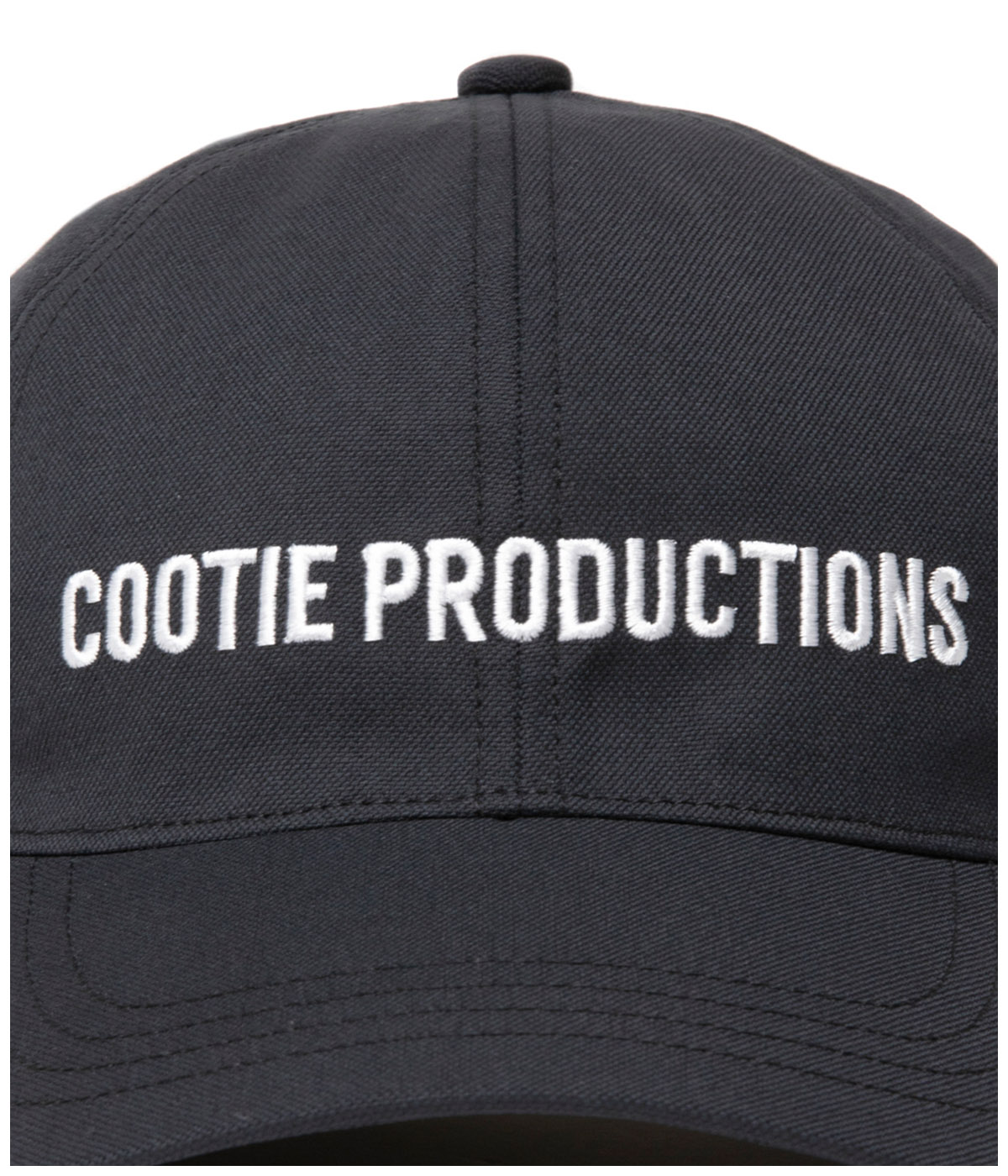 Dry Tech Ox 6 Panel Cap【BLACK×WHITE】｜COOTIE PRODUCTIONS
