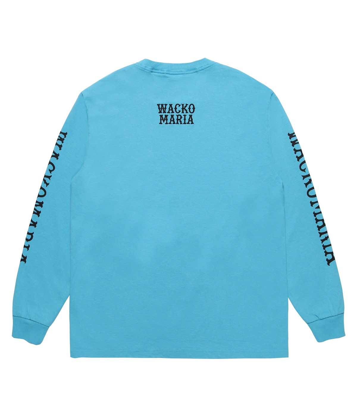 WASHED HEAVY WEIGHT LONG SLEEVE T-SHIRT (TYPE-2)【BLUE】