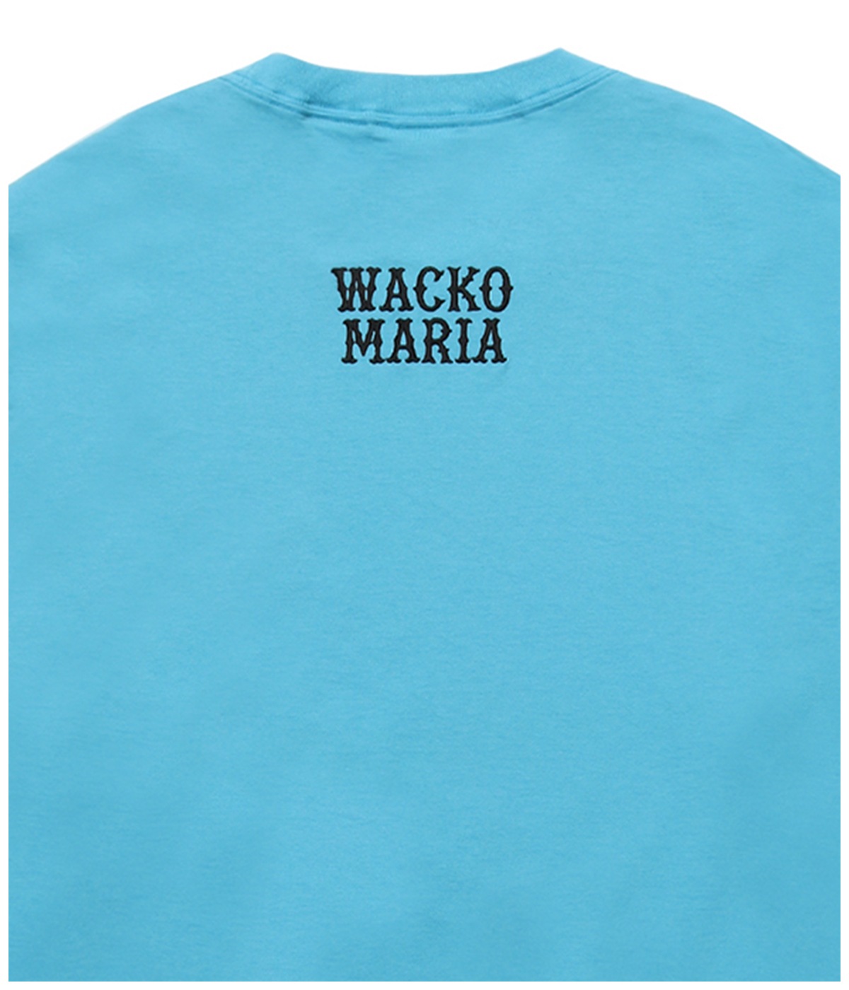 WASHED HEAVY WEIGHT LONG SLEEVE T-SHIRT (TYPE-2)【BLUE】
