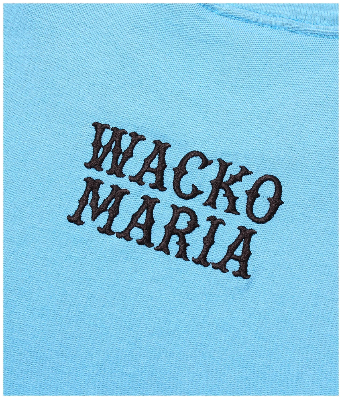 WASHED HEAVY WEIGHT LONG SLEEVE T-SHIRT (TYPE-2)【BLUE】
