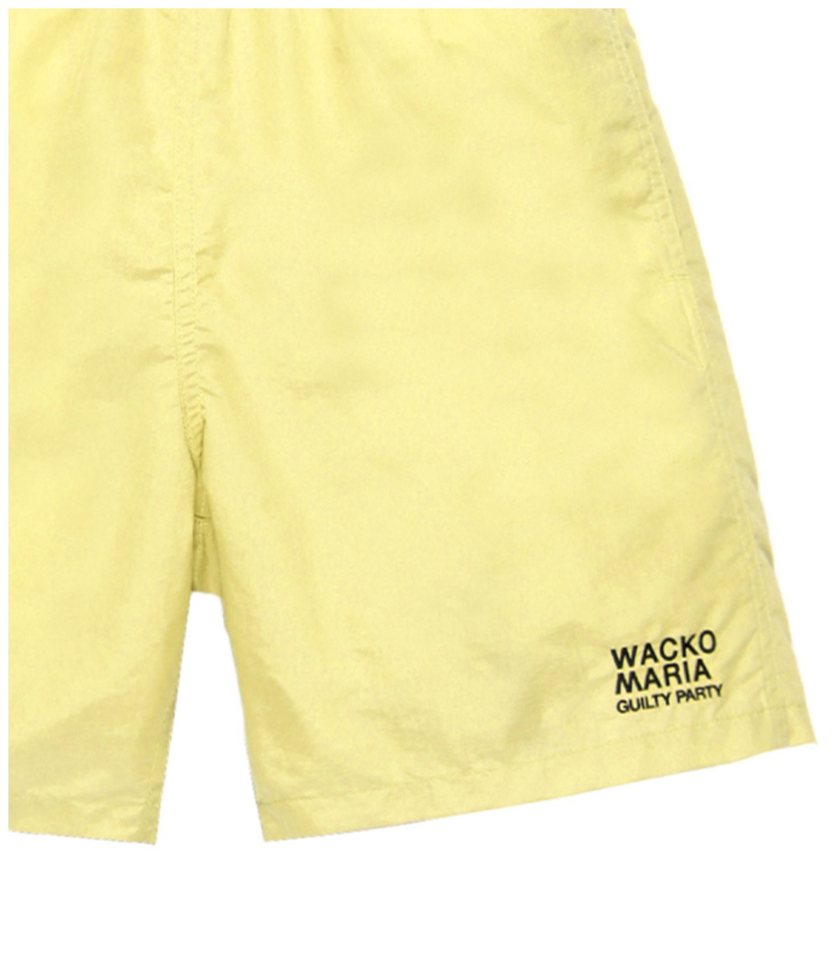 NYLON BOARD SHORTS (TYPE-1)【YELLOW】｜WACKO MARIA｜MELTING POT