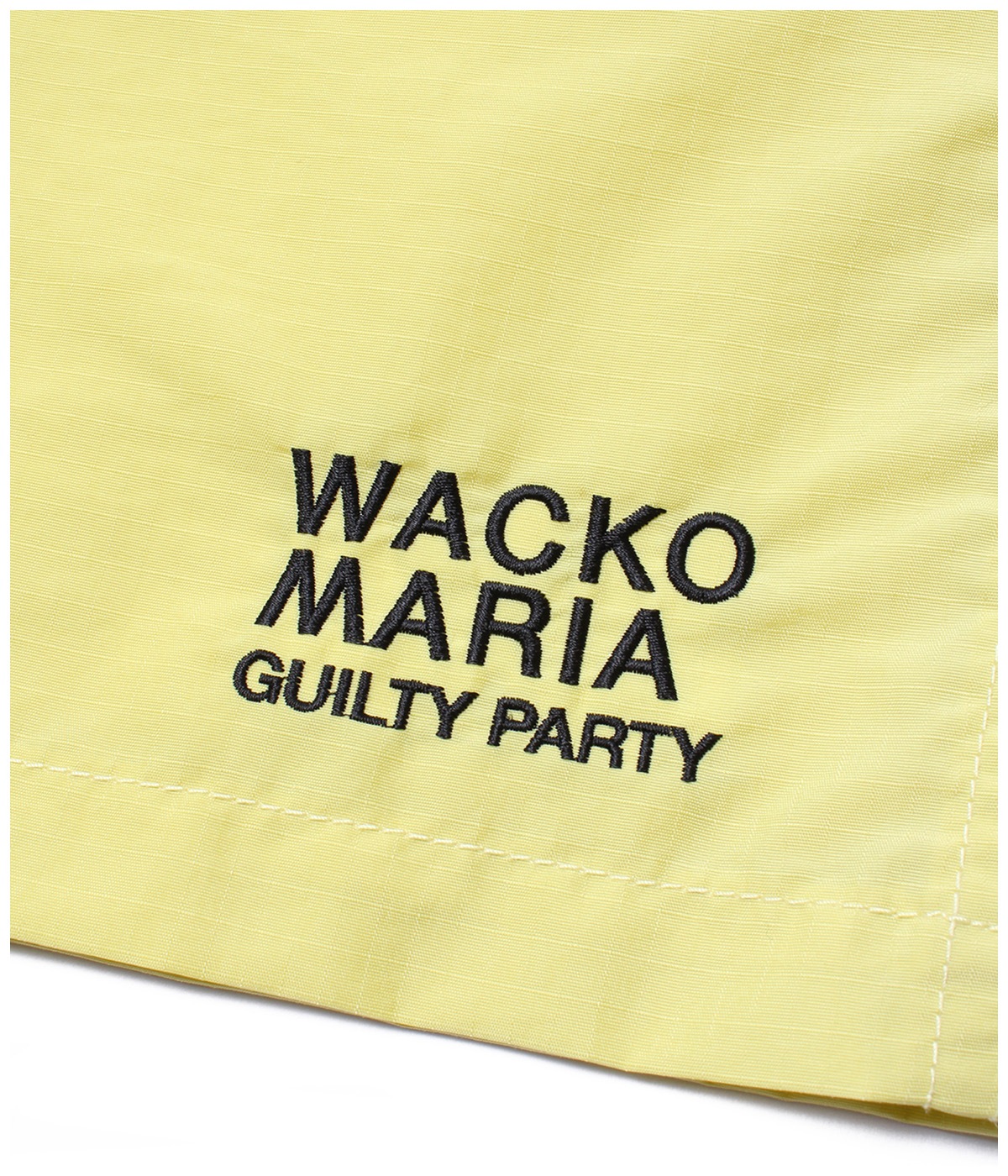 NYLON BOARD SHORTS (TYPE-1)【YELLOW】｜WACKO MARIA｜MELTING POT