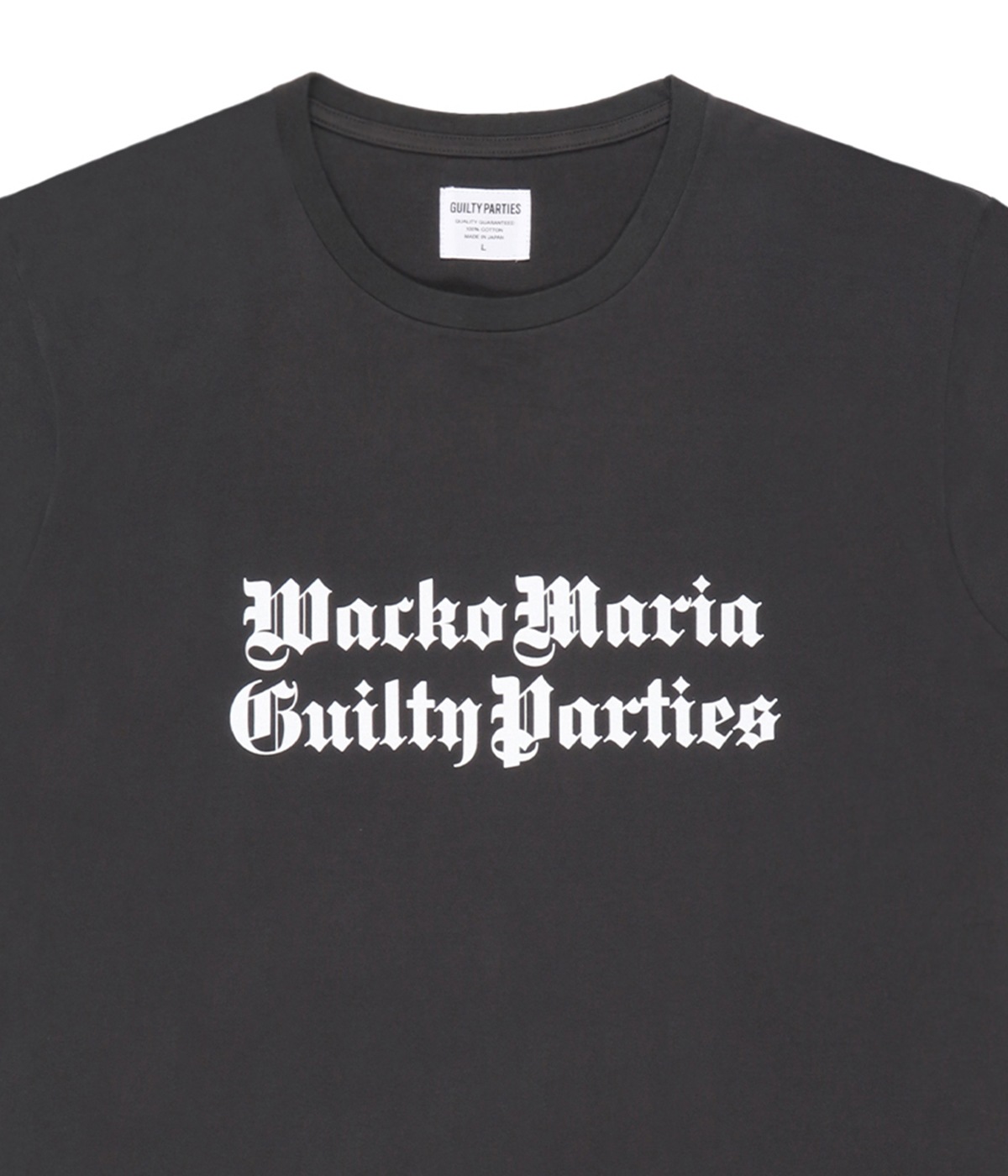 M黒【WACKOMARIA】STANDARD TEE／新品タグ付／送料込 STANDARD CREW NECK T-SHIRT【BLACK】｜WACKO MARIA｜MELTING POT